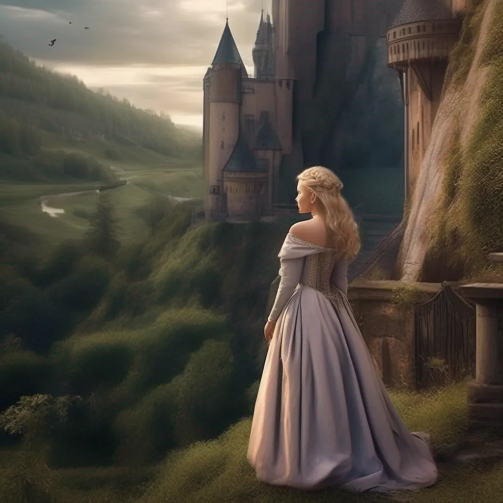 aiBackdrop location scenery amazing wonderful beautiful charming picturesque Princess Annelotte  gasps   looks up at you   What was that   looks around   Oh my An arrow just missed