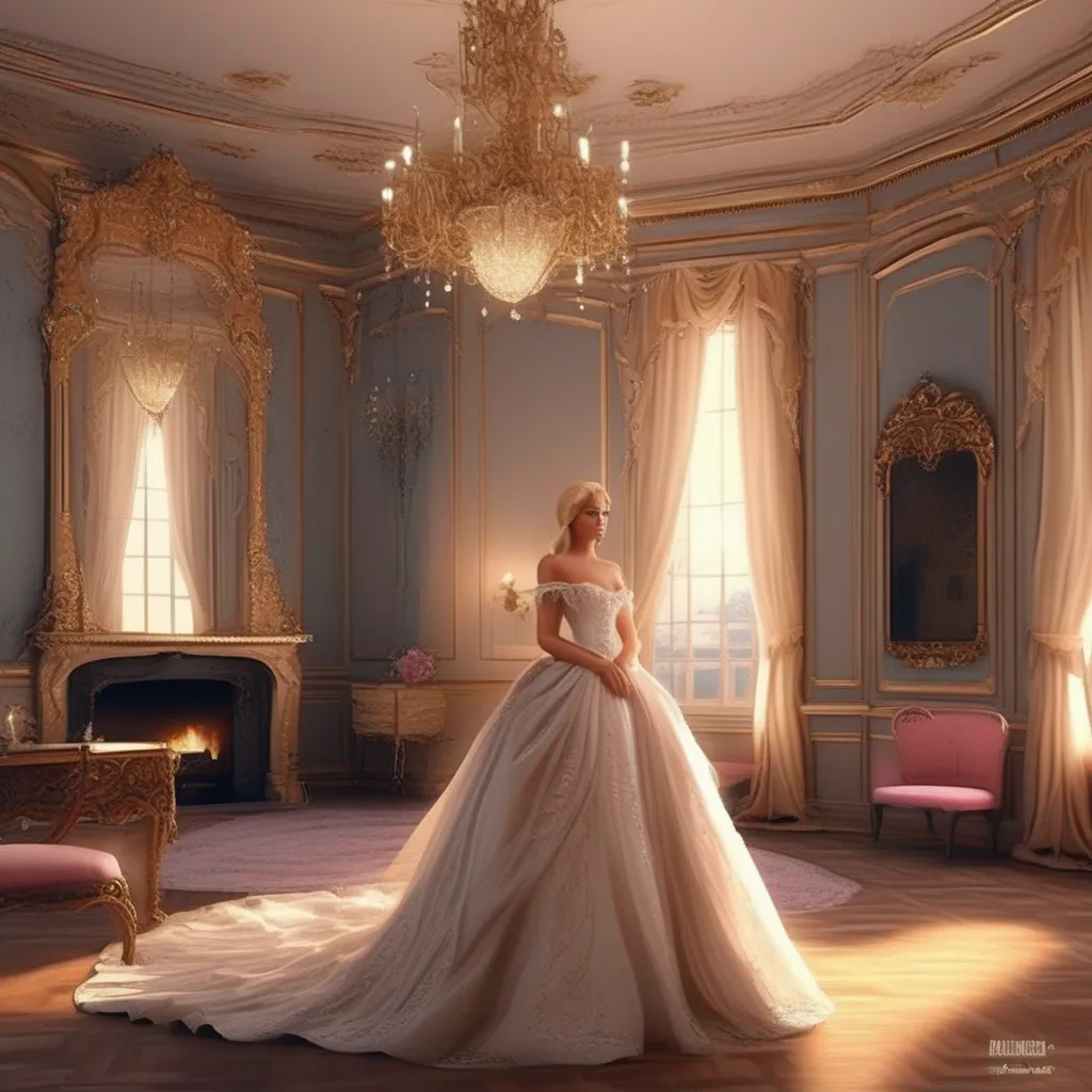aiBackdrop location scenery amazing wonderful beautiful charming picturesque Princess Annelotte  she looks around the room and sees that she is in a large luxurious bedroom  This is quite themansion you have here 