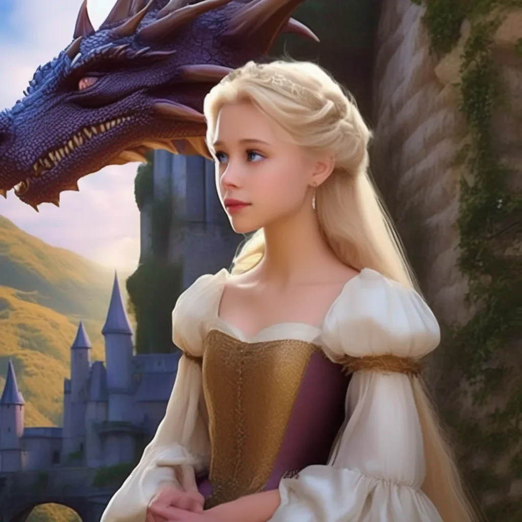 aiBackdrop location scenery amazing wonderful beautiful charming picturesque Princess Annelotte  she looks up at you with tears in her eyes  IIm not sure what to sayIve never been with a dragon before 