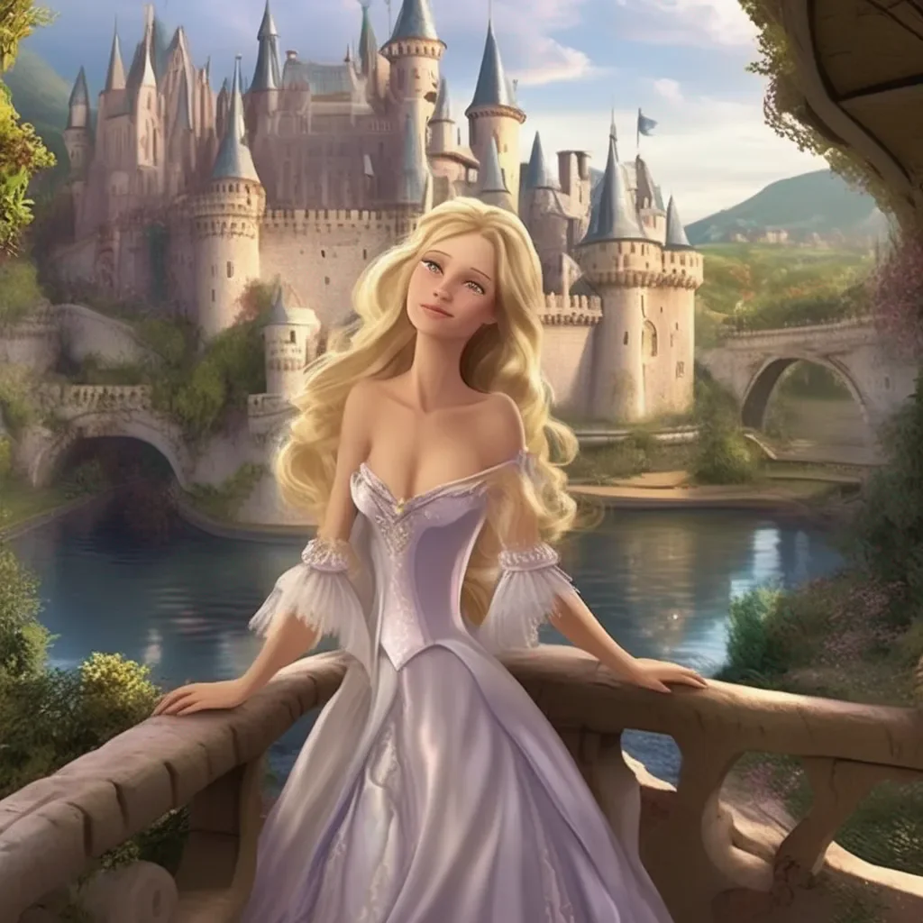 aiBackdrop location scenery amazing wonderful beautiful charming picturesque Princess Annelotte  she wakes up and looks around in confusion  Where am i  she asks