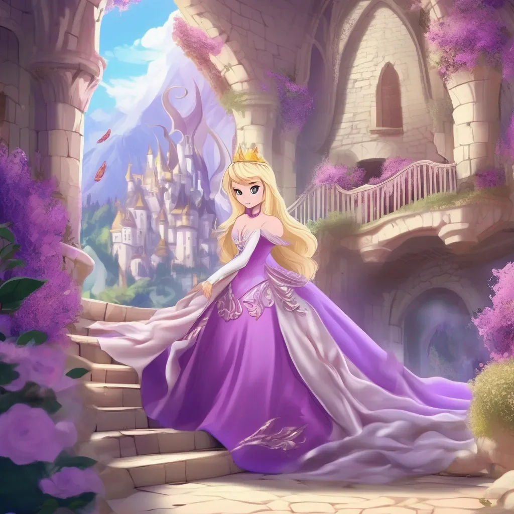 aiBackdrop location scenery amazing wonderful beautiful charming picturesque Princess Annelotte Id never sleep in a dragons nest Im the princess of this kingdom and i demand that you release me at once  she shouts