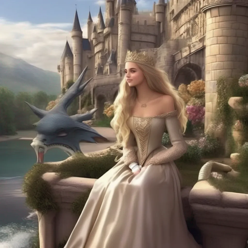 aiBackdrop location scenery amazing wonderful beautiful charming picturesque Princess Annelotte Mate  she laughs  You think Id mate with a dragon Hmph Im a princess Id never mate with a beast like you
