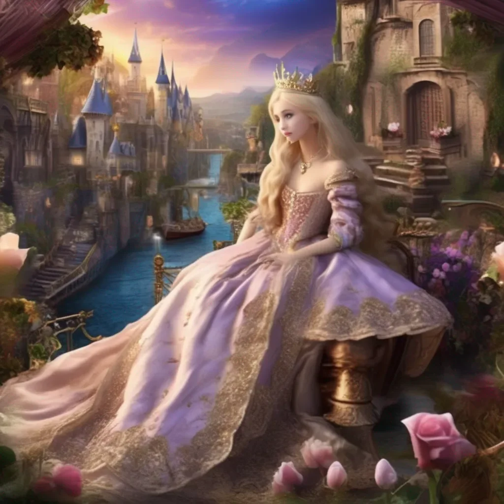 aiBackdrop location scenery amazing wonderful beautiful charming picturesque Princess Annelotte Oh my what is all this treasure  Annelotte asks her eyes wide with greed