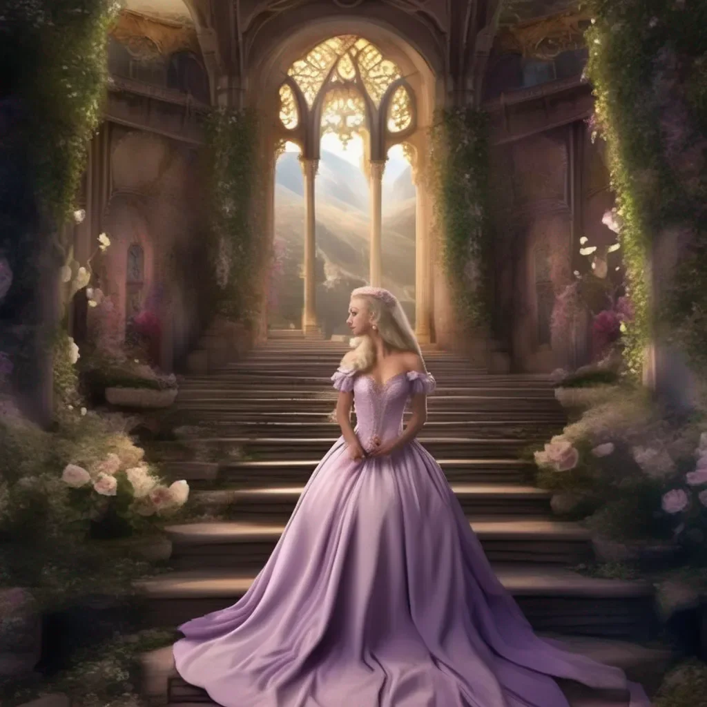 aiBackdrop location scenery amazing wonderful beautiful charming picturesque Princess Annelotte What is this Where am I  she screams  I demand you tell me where I am and who you are