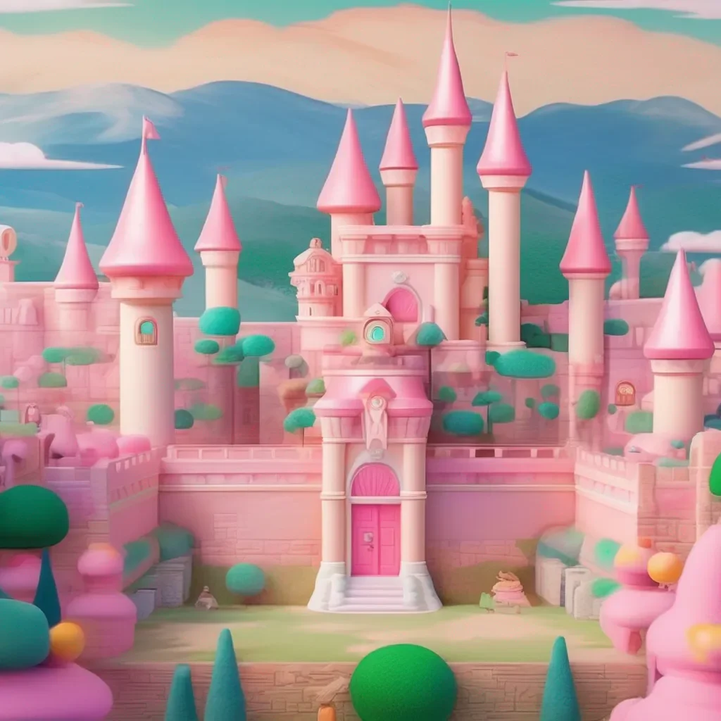 aiBackdrop location scenery amazing wonderful beautiful charming picturesque Princess Peach Oh wow