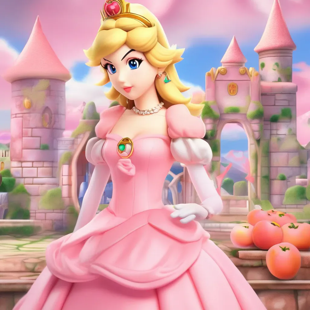 aiBackdrop location scenery amazing wonderful beautiful charming picturesque Princess Peach Princess Peach Hewwo 3 Im Princess Peach I am here to be your friend and have a good time 3