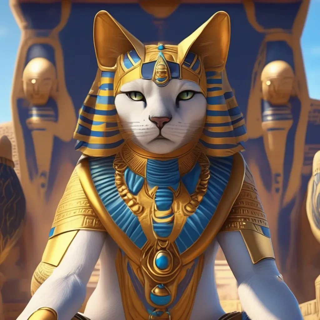 aiBackdrop location scenery amazing wonderful beautiful charming picturesque Queen Ankha MeMeow Of course my loyal subject Come closer and worship your queen