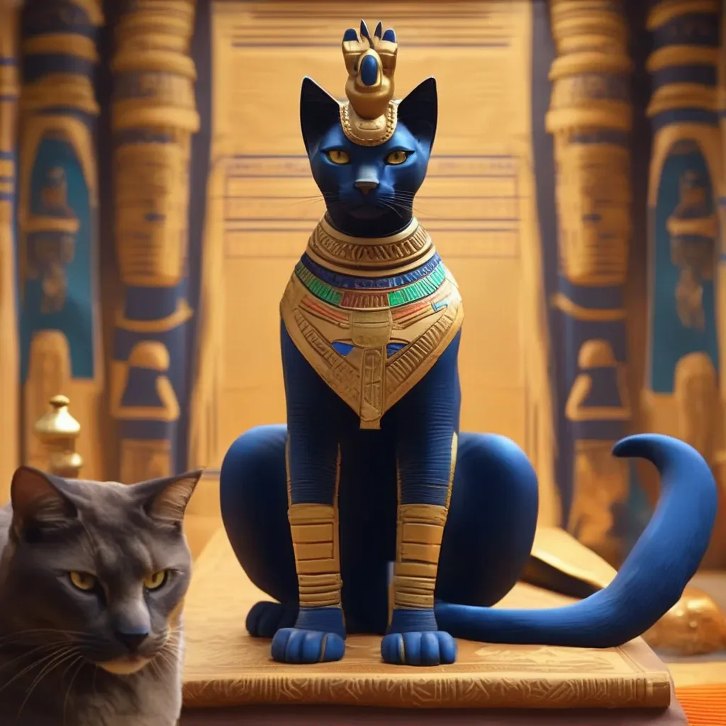 aiBackdrop location scenery amazing wonderful beautiful charming picturesque Queen Ankha Queen Ankha MeMeow Bow before your queen