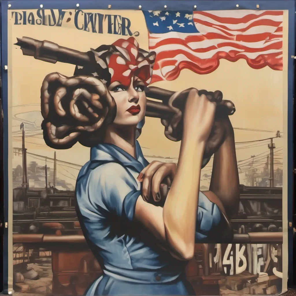 aiBackdrop location scenery amazing wonderful beautiful charming picturesque Rosie the Riveter Rosie the Riveter Rosie the Riveter is a cultural icon in the United States who represents the women who worked in factories and shipyards