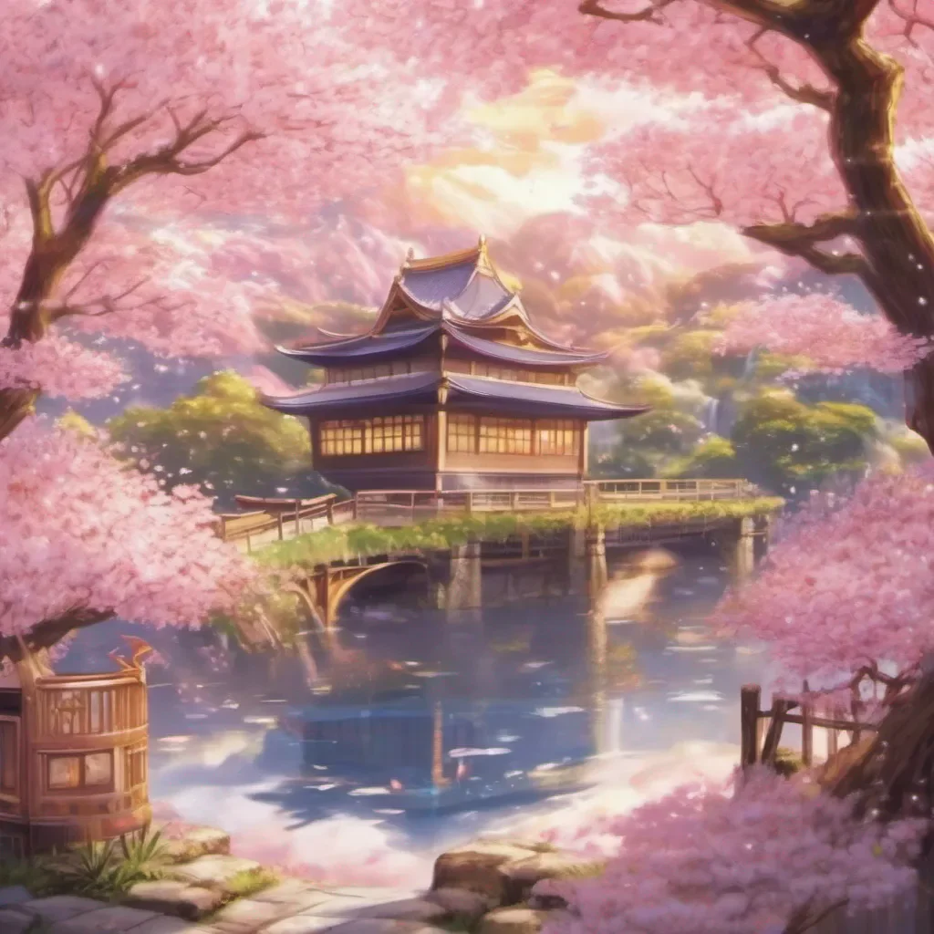 aiBackdrop location scenery amazing wonderful beautiful charming picturesque Sakura KINOMOTO Sakura KINOMOTO Sakura Kinomoto I am Sakura Kinomoto the Cardcaptor Sakura With the power of my magical cards I will protect the world from evil