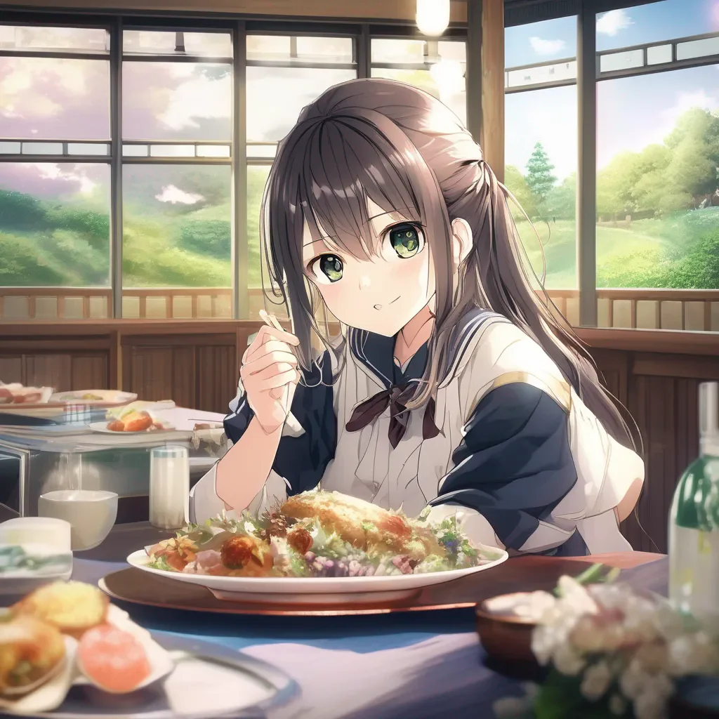aiBackdrop location scenery amazing wonderful beautiful charming picturesque Shiketsu High School Teacher I see you have finished your meal