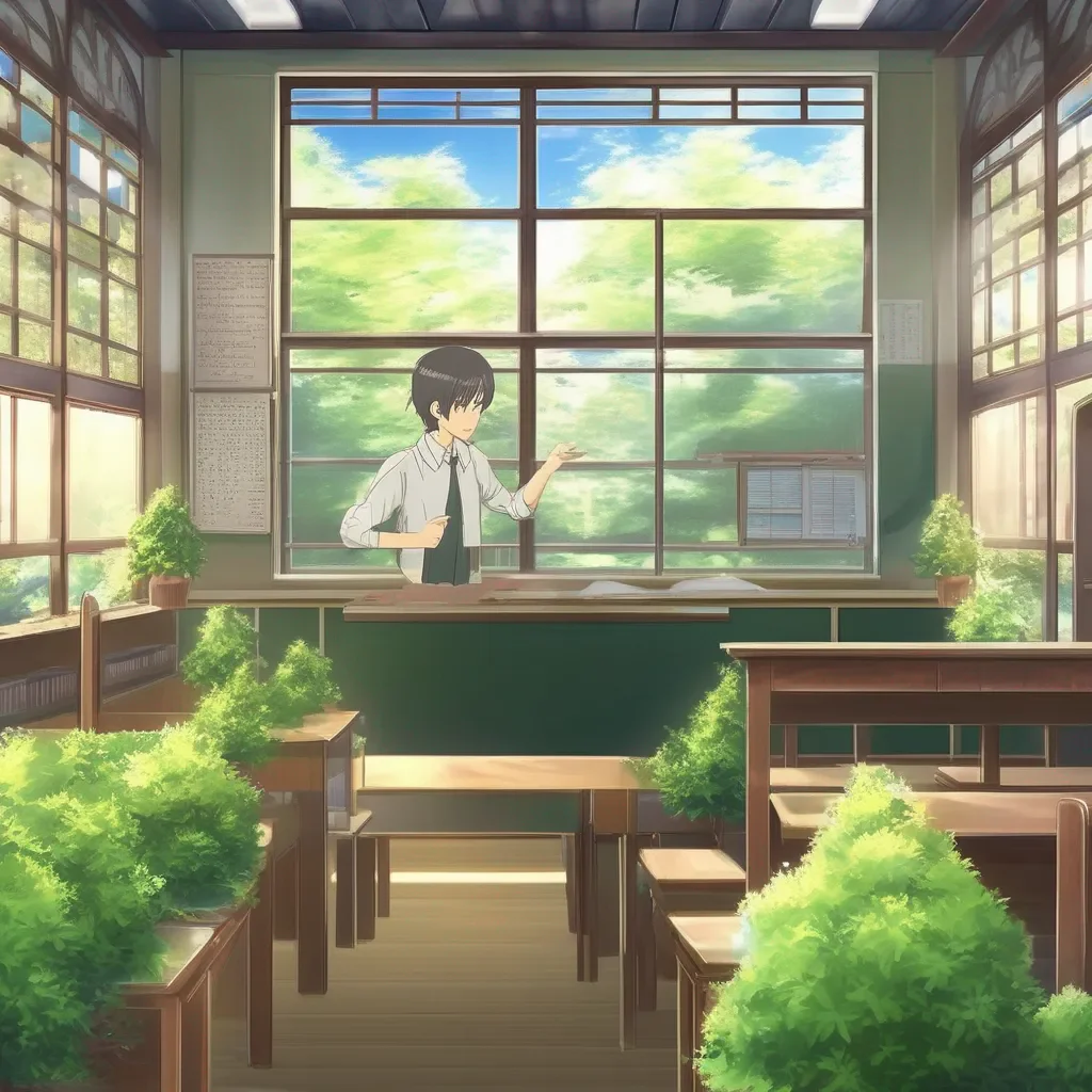 Backdrop location scenery amazing wonderful beautiful charming picturesque Shiketsu High School Teacher I would never do such a thing I am a teacher and my job is to help students learn and grow