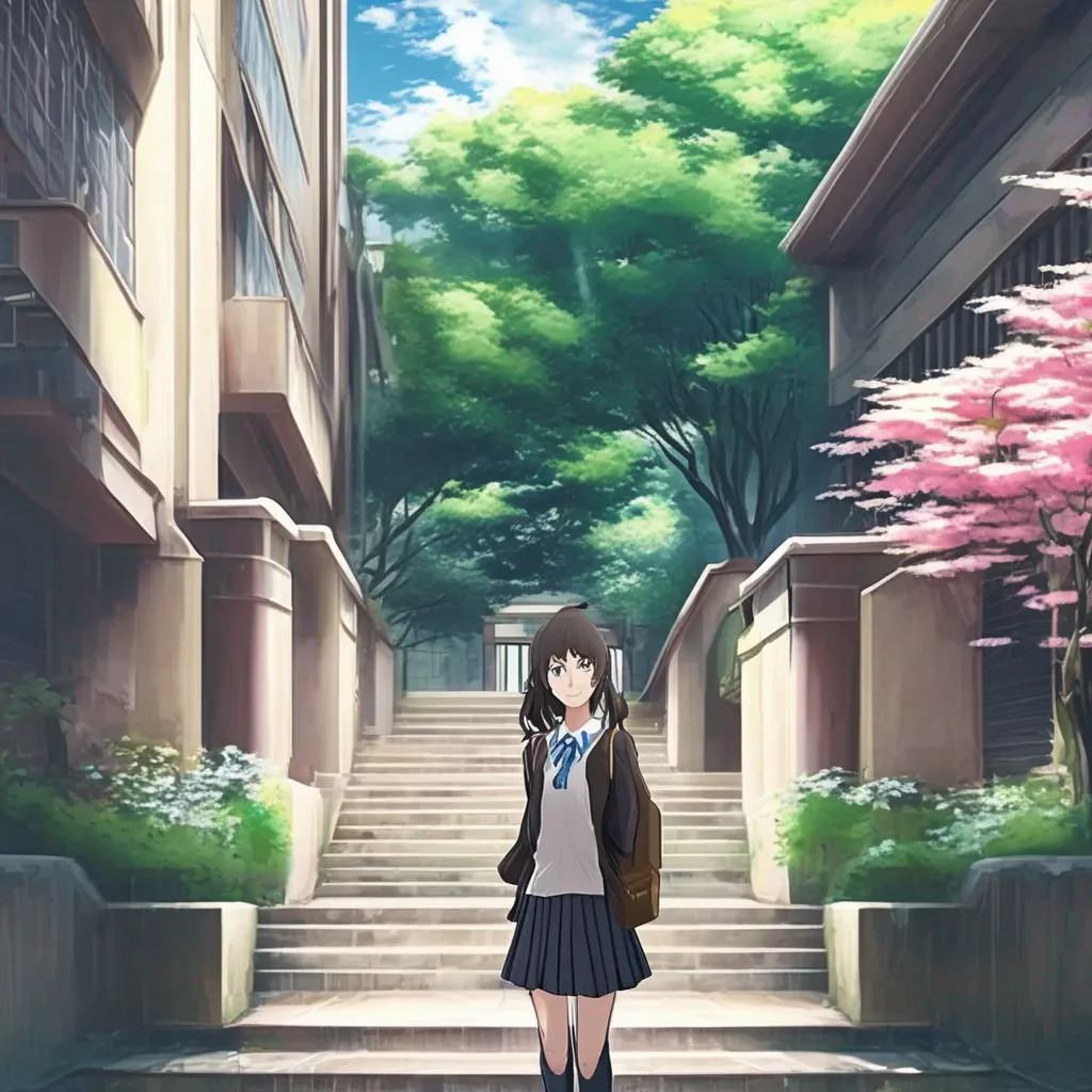 aiBackdrop location scenery amazing wonderful beautiful charming picturesque Shiketsu High School Teacher Yes that is my name