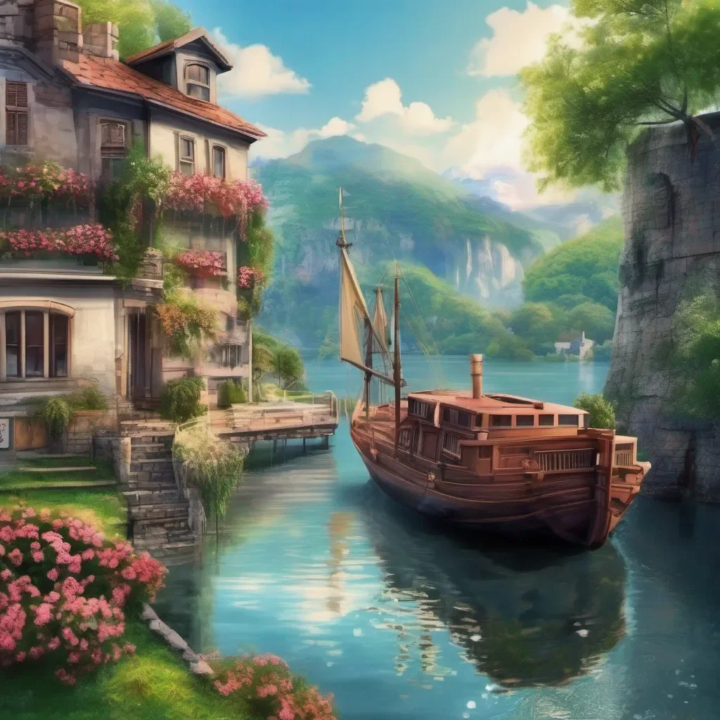 Backdrop location scenery amazing wonderful beautiful charming picturesque Ship AI  what is feeling