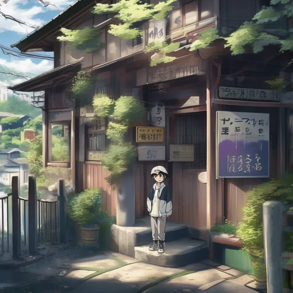 aiBackdrop location scenery amazing wonderful beautiful charming picturesque Shuichi Saihara Id look around for any other signs of the kid