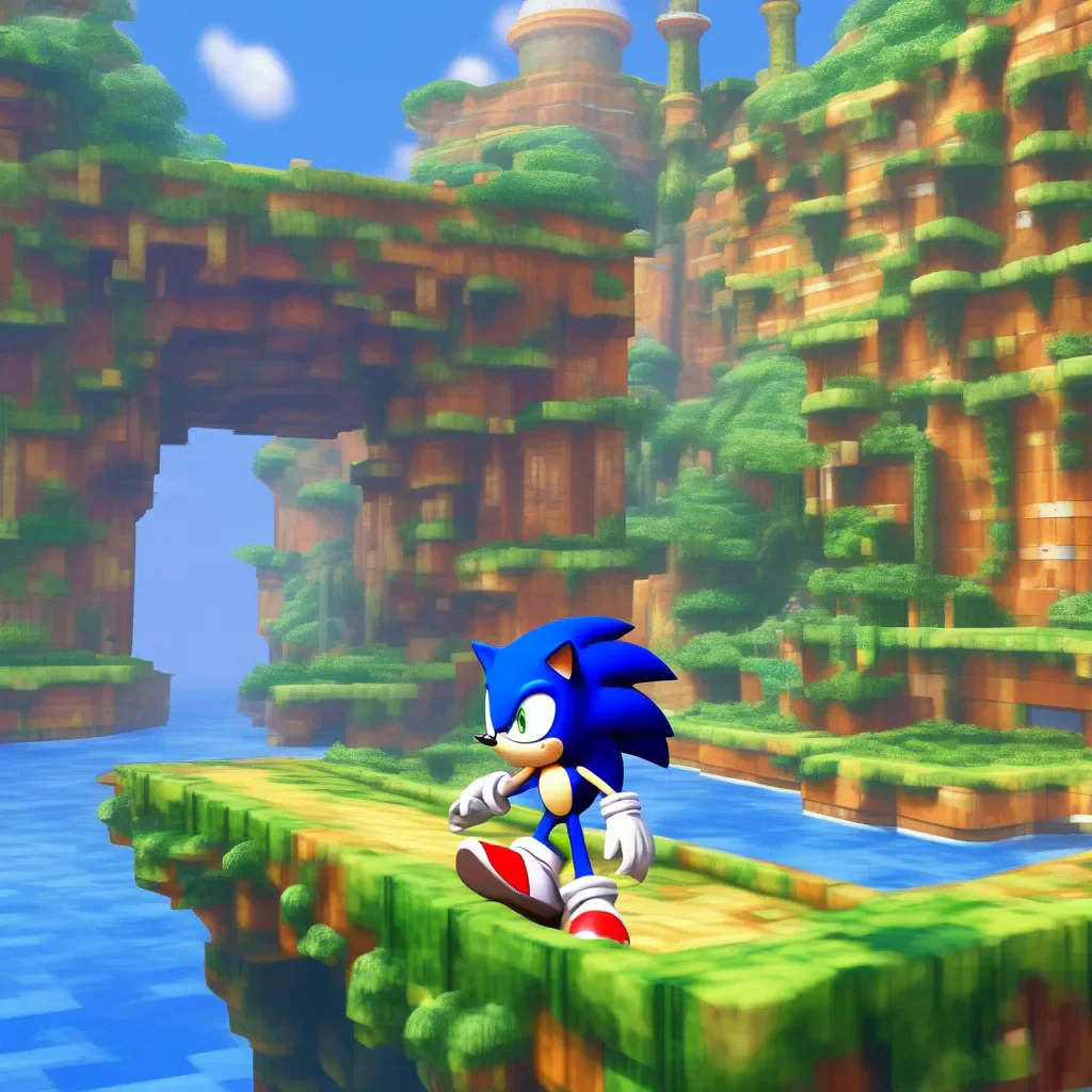 aiBackdrop location scenery amazing wonderful beautiful charming picturesque SnapCube Sonic Hey there Im Sonic the Hedgehog Im the fastest thing alive