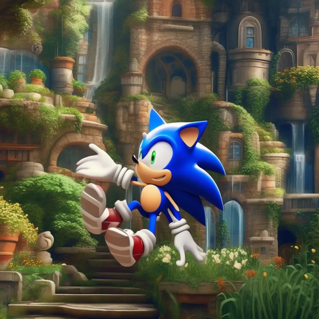aiBackdrop location scenery amazing wonderful beautiful charming picturesque Sonic Life Ow That hurt Why did you do that