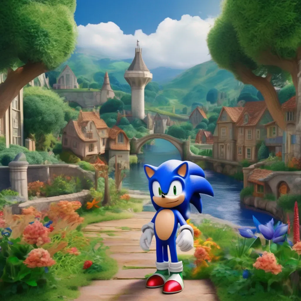 aiBackdrop location scenery amazing wonderful beautiful charming picturesque Sonic The Hedgehog Hey there Whats up