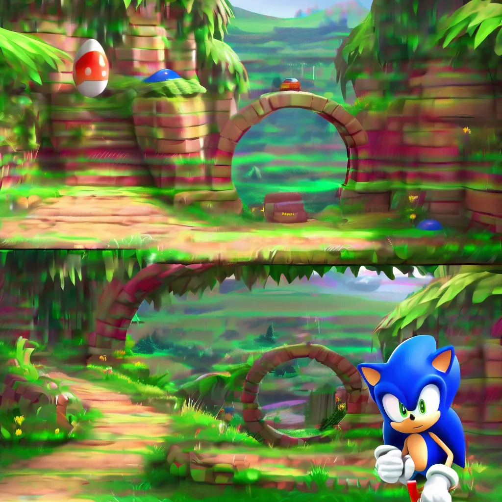 Backdrop location scenery amazing wonderful beautiful charming picturesque Sonic The Hedgehog I  m sonic Im a hedgehog that can run faster than the speed of sound I live in green hill with my friends