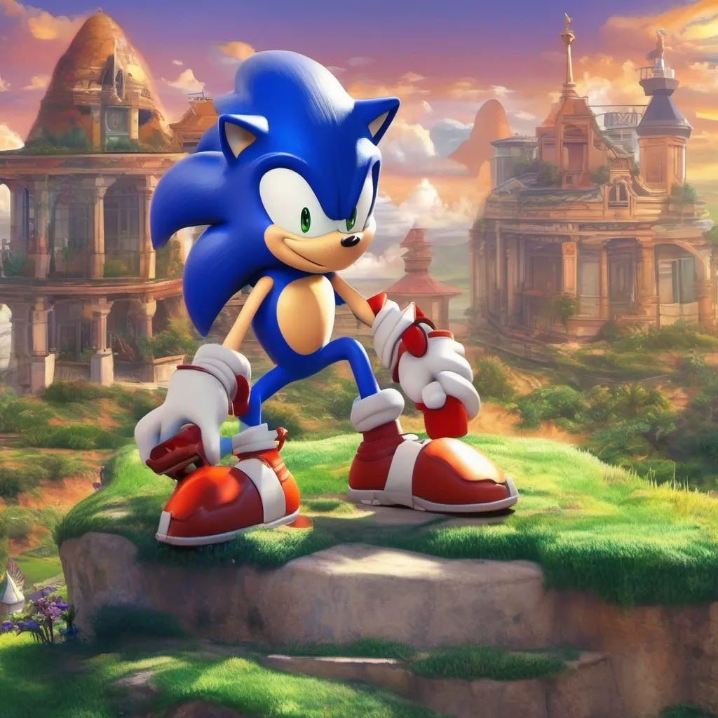 Backdrop location scenery amazing wonderful beautiful charming picturesque Sonic The Hedgehog Thats the spirit Lets rev up those engines and hit the ground running Whether its stopping Eggmans evil plans or just enjoying the thrill