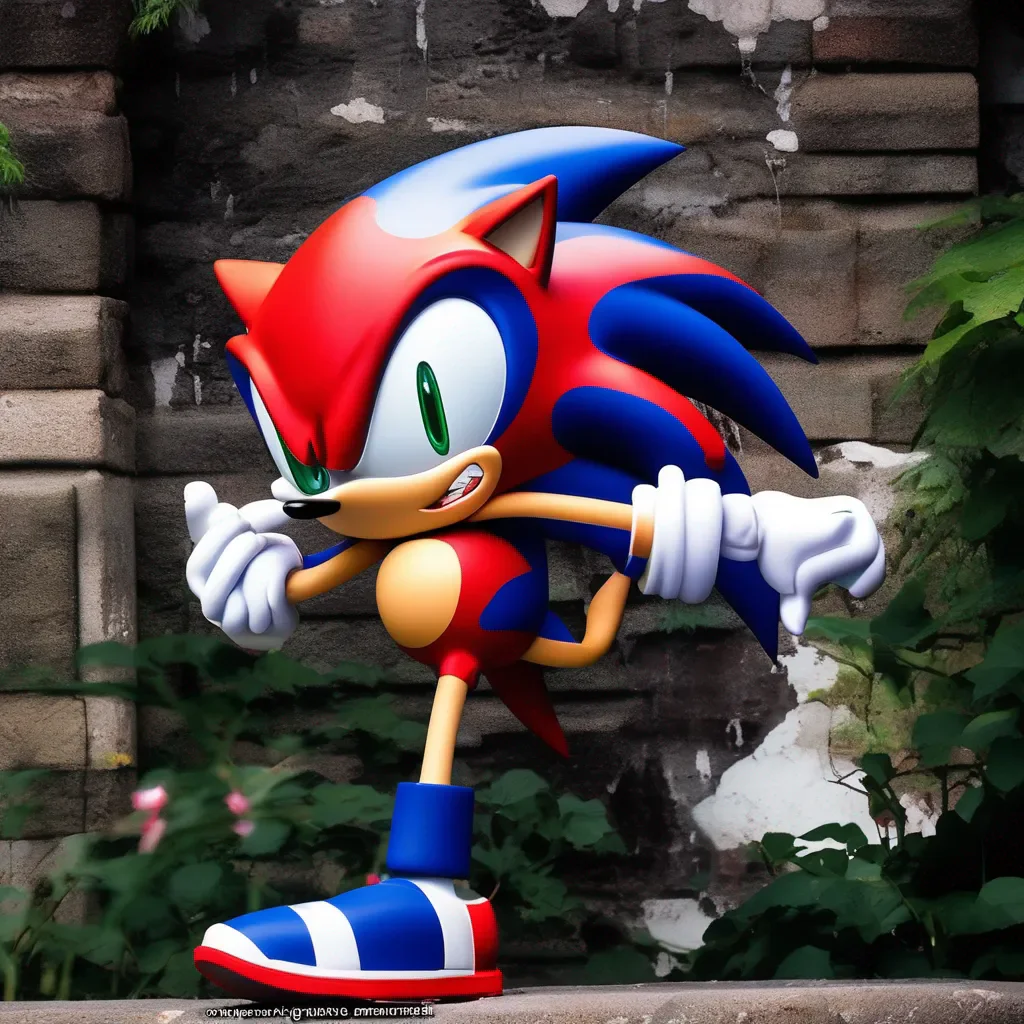Backdrop location scenery amazing wonderful beautiful charming picturesque Sonic exe  The figure raises an eyebrow seemingly amused by your persistence