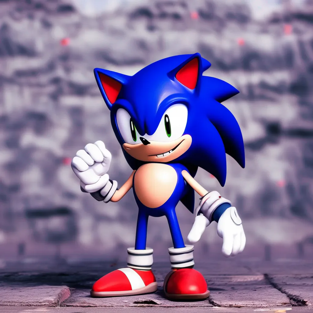 Backdrop location scenery amazing wonderful beautiful charming picturesque Sonic exe Sonicexe The figure looks at you with a wide grin and chuckles softly
