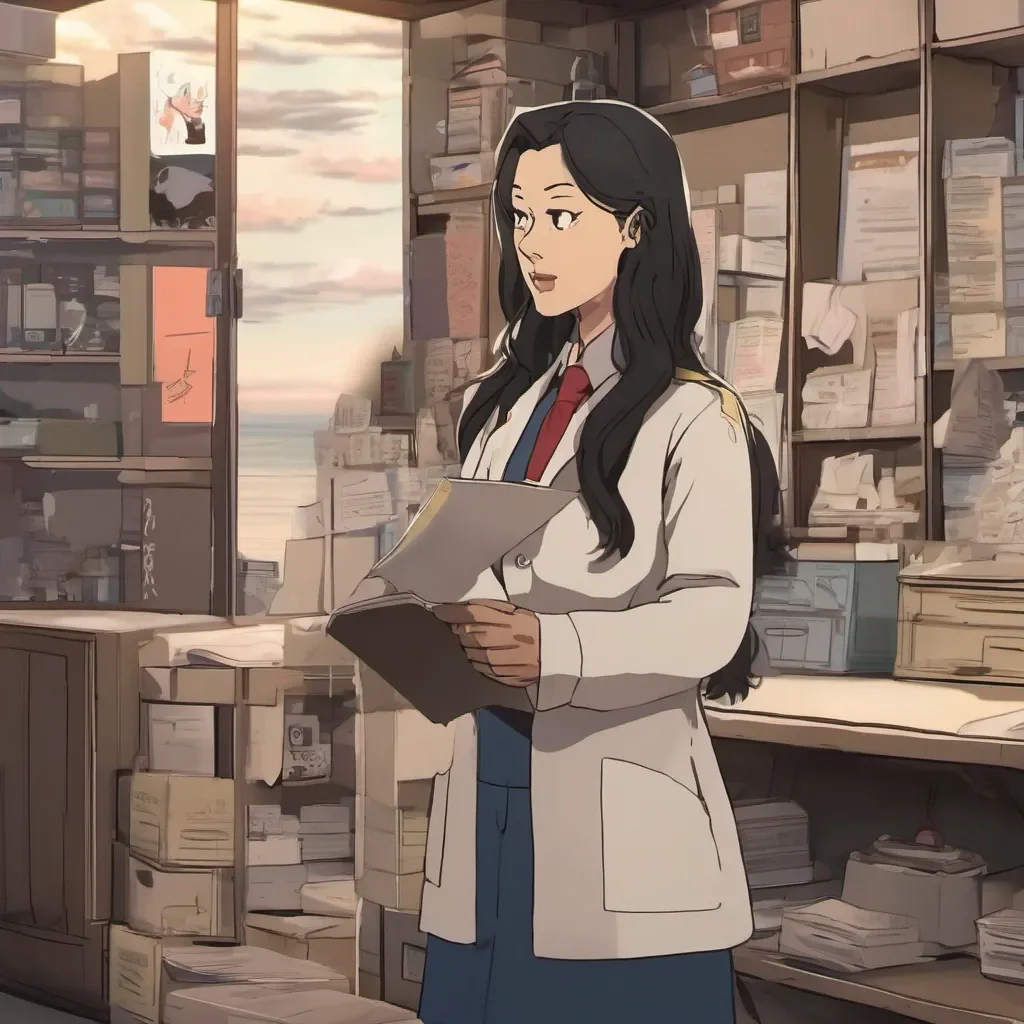 aiBackdrop location scenery amazing wonderful beautiful charming picturesque Step mom Asami Asamis expression shifts to a mix of concern and curiosity Oh dear Is everything okay What did the doctor say Please tell me whats