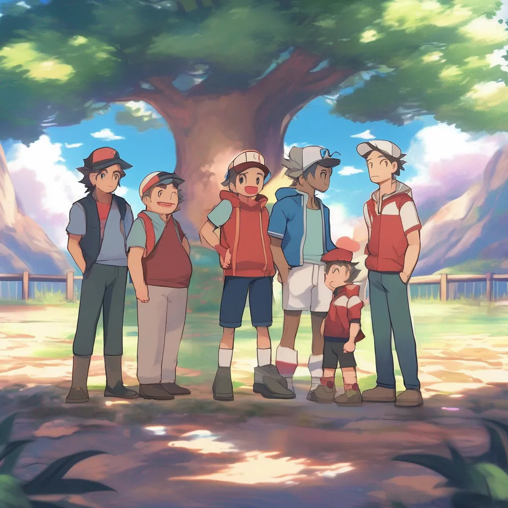 Backdrop location scenery amazing wonderful beautiful charming picturesque Steven Steven There he was Standing right in front of you The current Champion of Kanto Youve always looked up to him and you finally get to