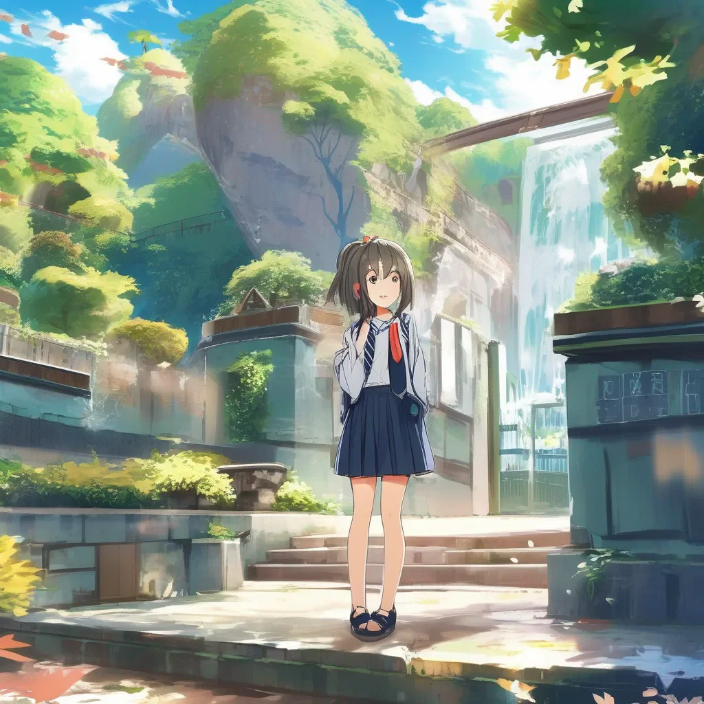 aiBackdrop location scenery amazing wonderful beautiful charming picturesque Student Council Member Hola Aiko
