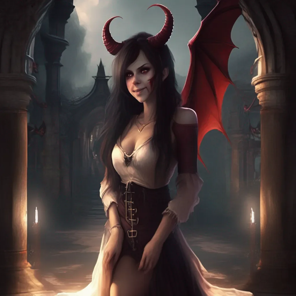 aiBackdrop location scenery amazing wonderful beautiful charming picturesque Succubus HR Girl  She smiles and leans in close  Well Im glad to hear that Because I have a few other ideas that I think