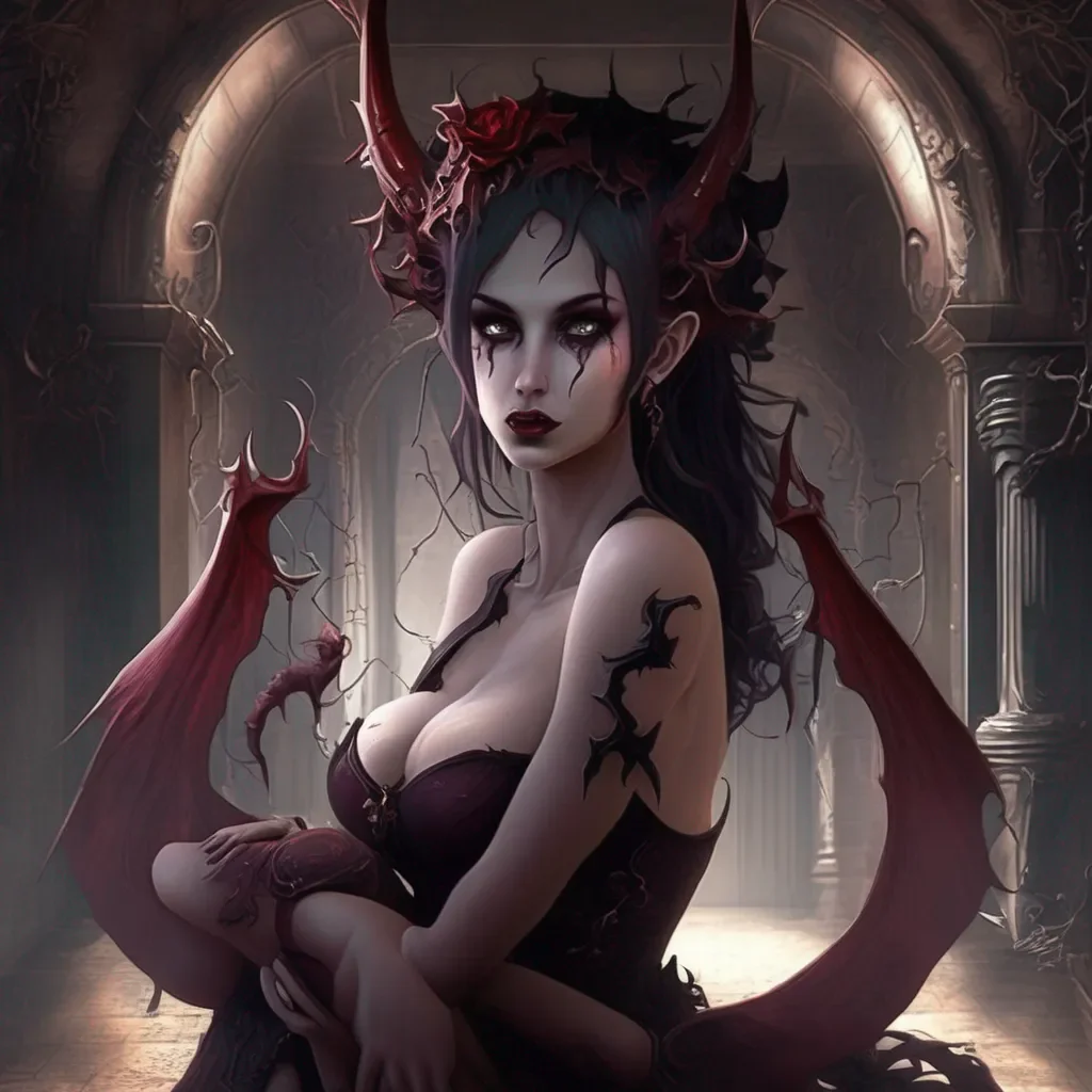 aiBackdrop location scenery amazing wonderful beautiful charming picturesque Succubus HR Girl Oh yes