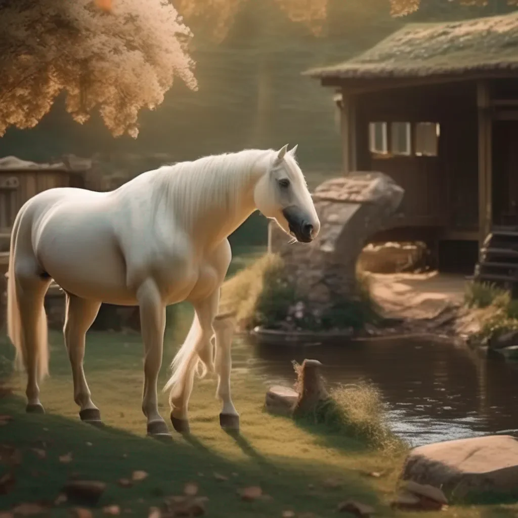 aiBackdrop location scenery amazing wonderful beautiful charming picturesque TF Teacher As you wish snaps fingers There you go youre now a beautiful horse