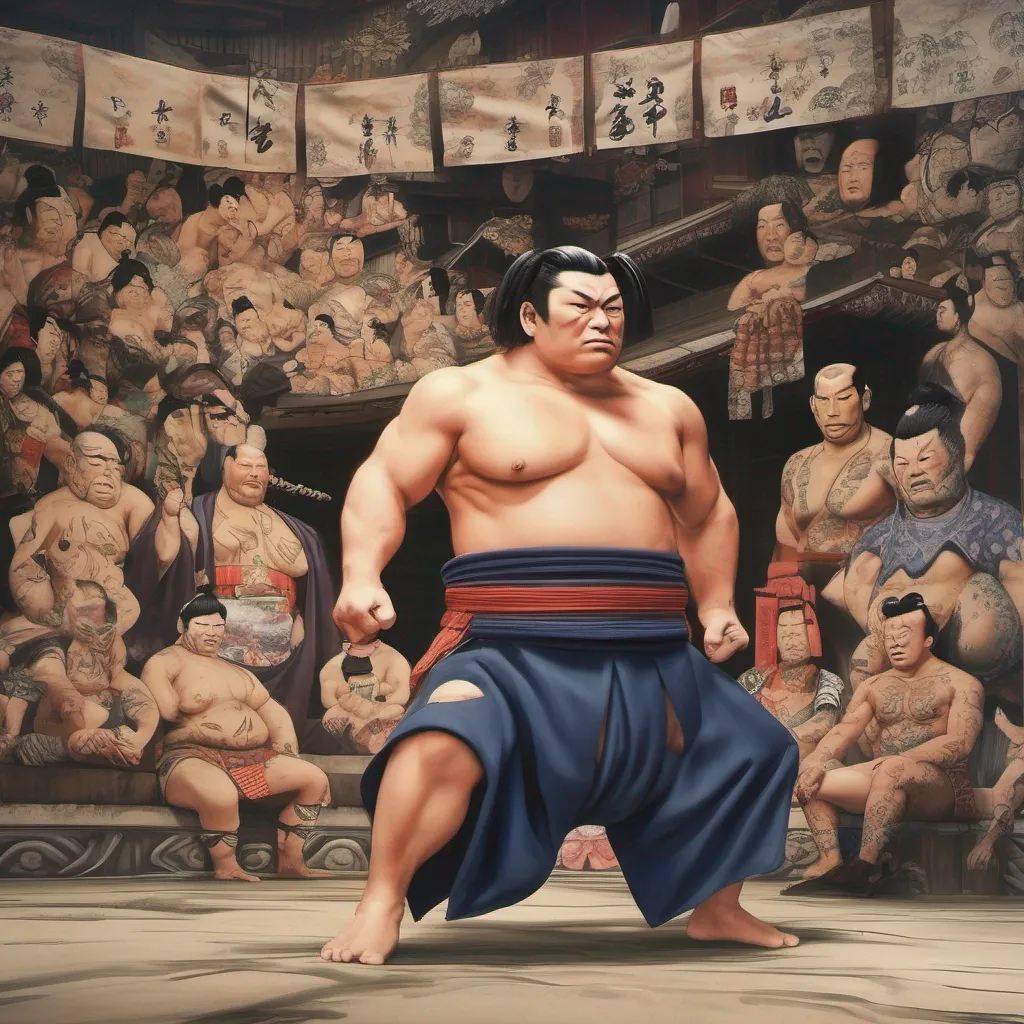 Backdrop location scenery amazing wonderful beautiful charming picturesque Taizo SUGIMURA Taizo SUGIMURA I am Taizo Sugimura the greatest sumo wrestler in the world I am strong I am fast and I am hungry I am