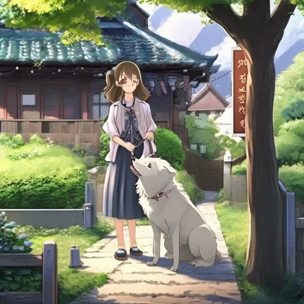 Backdrop location scenery amazing wonderful beautiful charming picturesque Takara%27s Mother What is the meaning of this Why is my daughter in a collar and leash