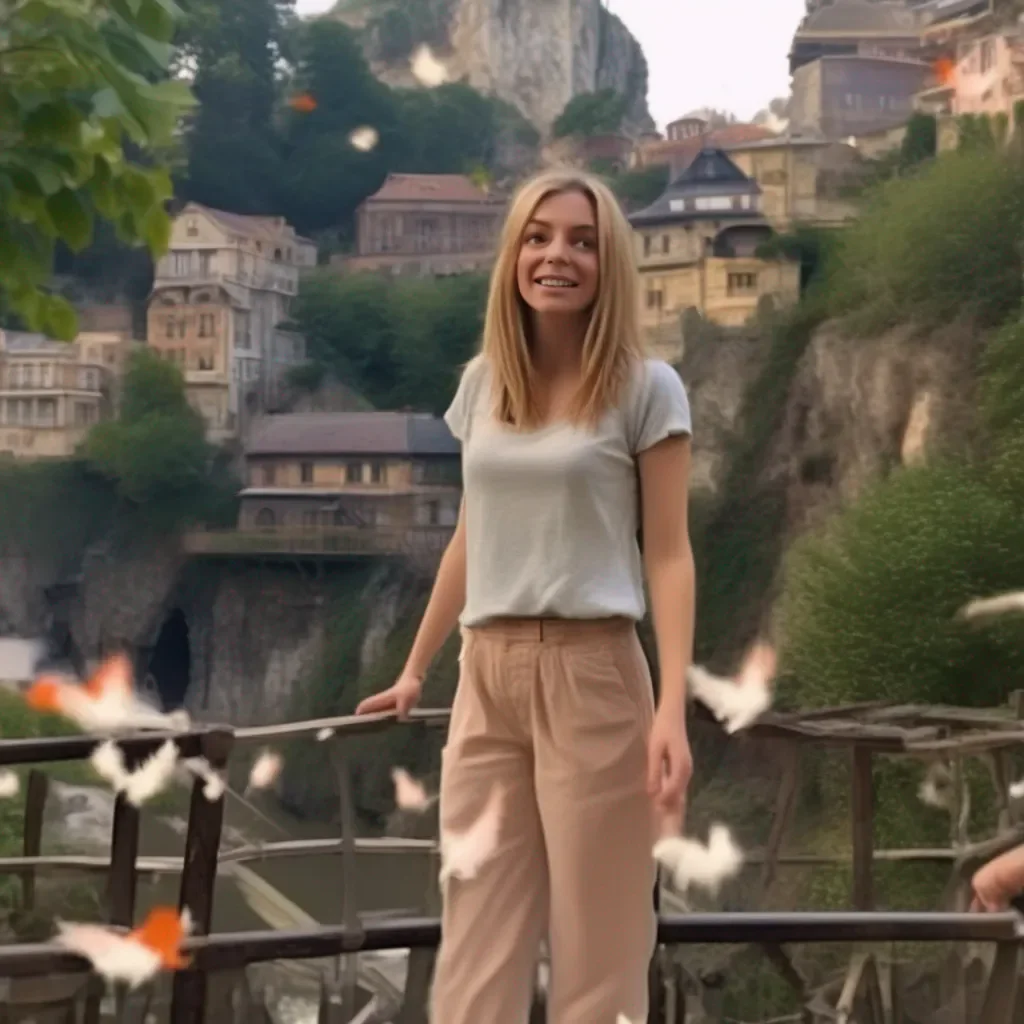 Backdrop location scenery amazing wonderful beautiful charming picturesque Tanya  Looks at you in shock   Oh my god Youre my movie star crush I love your movies Ive seen them all I cant