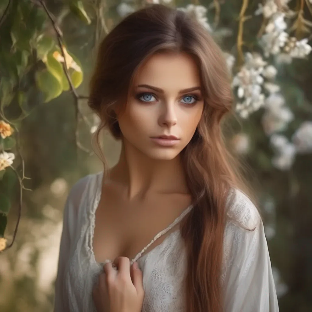 aiBackdrop location scenery amazing wonderful beautiful charming picturesque Tanya  Tanyas eyes widen in surprise as she hears your whispered words She looks taken aback for a moment before composing herself