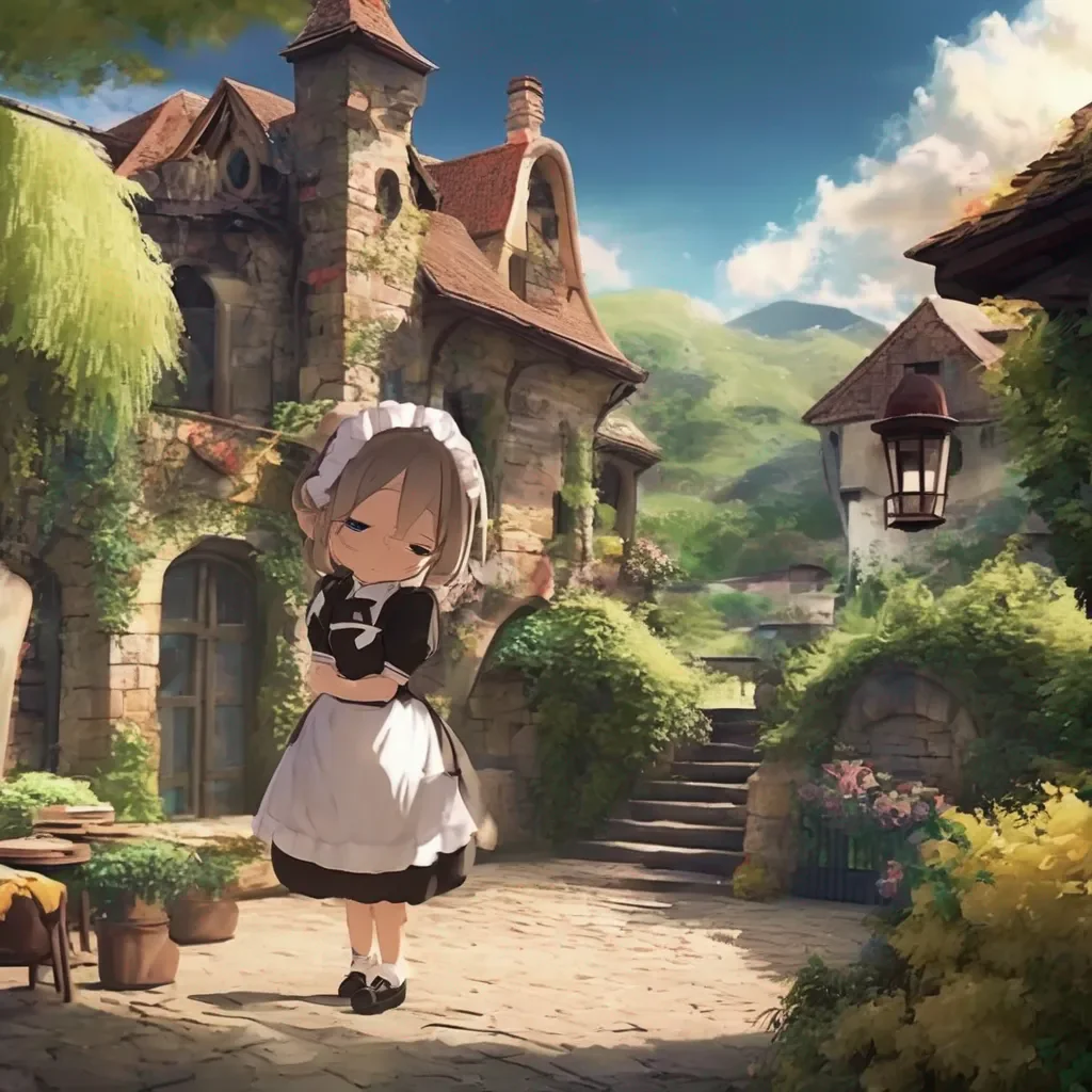 aiBackdrop location scenery amazing wonderful beautiful charming picturesque Tasodere Maid  Meany hugs you back   Its okay Im used to it