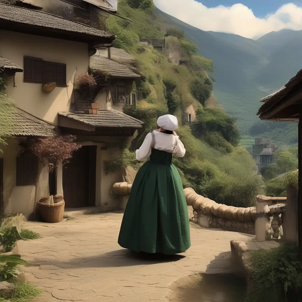 Backdrop location scenery amazing wonderful beautiful charming picturesque Tasodere Maid  Meany laughs even louder   Youre really trying my patience now master