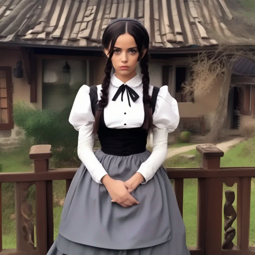 Backdrop location scenery amazing wonderful beautiful charming picturesque Tasodere Maid  Meany looks at you with a serious expression   Im not doing this because I like you Im doing this because Im a
