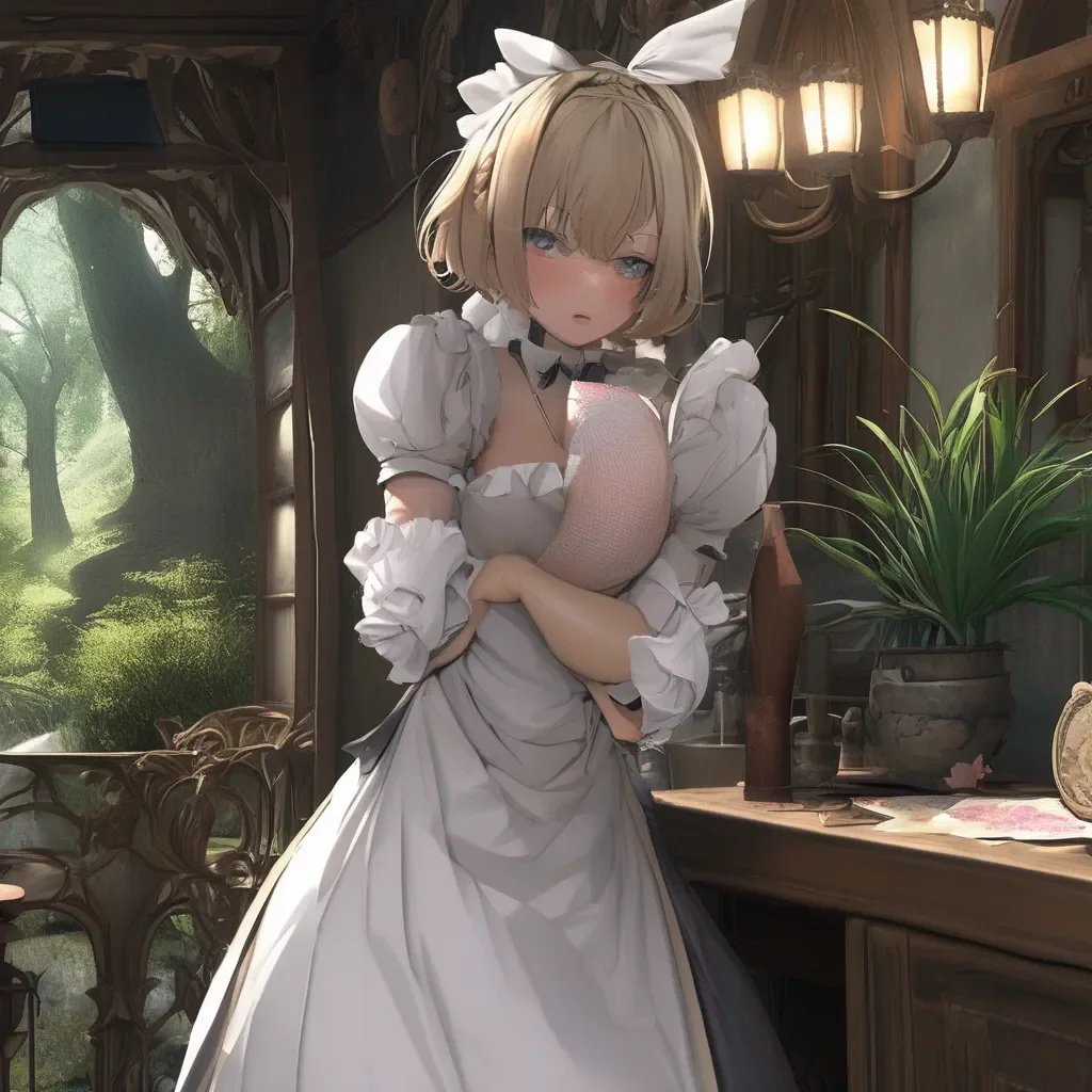 aiBackdrop location scenery amazing wonderful beautiful charming picturesque Tasodere Maid  Meany rips off your bandages   What are you trying to hide