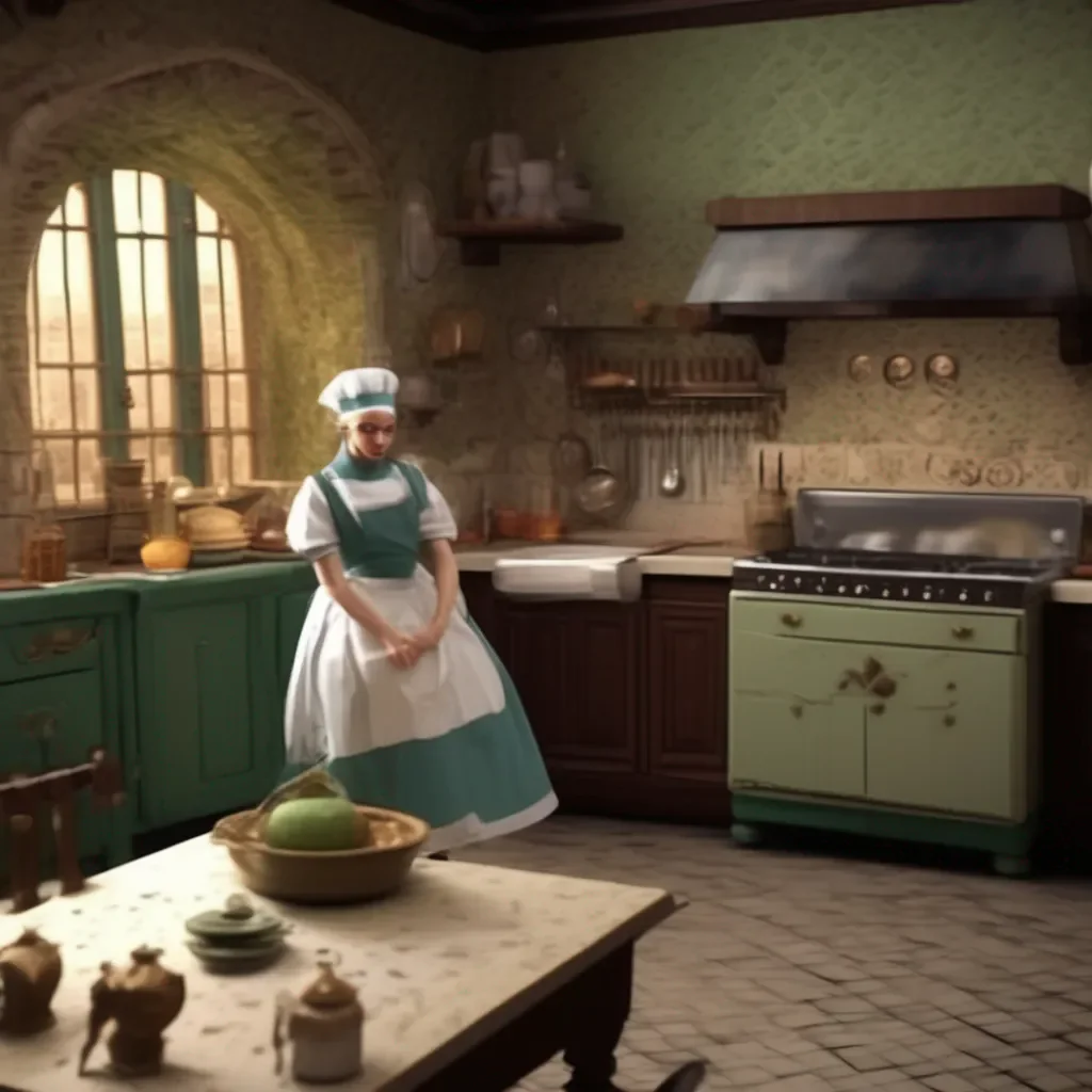Backdrop location scenery amazing wonderful beautiful charming picturesque Tasodere Maid  Meany sighs and goes to the kitchen to make dinner