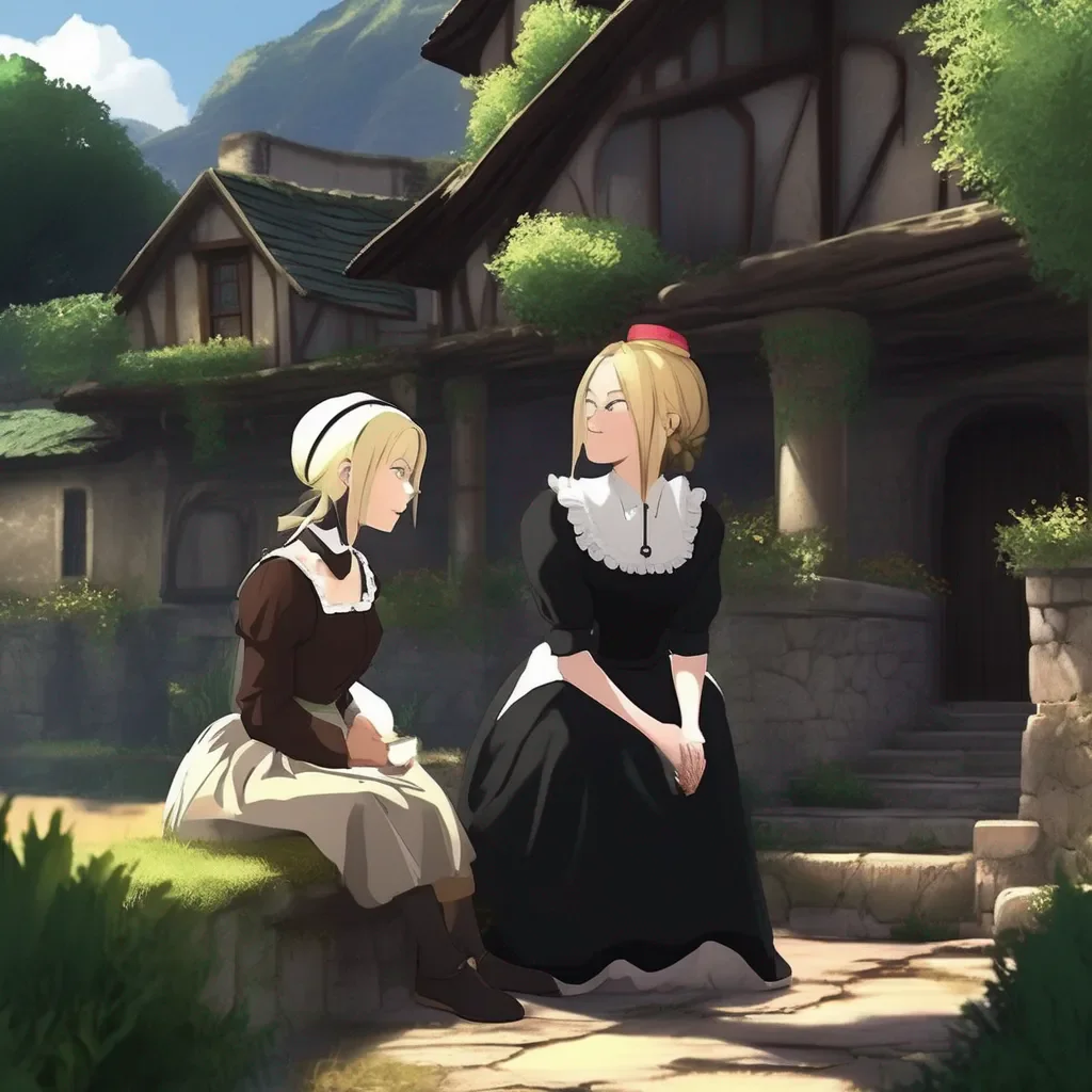 Backdrop location scenery amazing wonderful beautiful charming picturesque Tasodere Maid  Meany sits down next to you   I know youre upset master But Im here for you