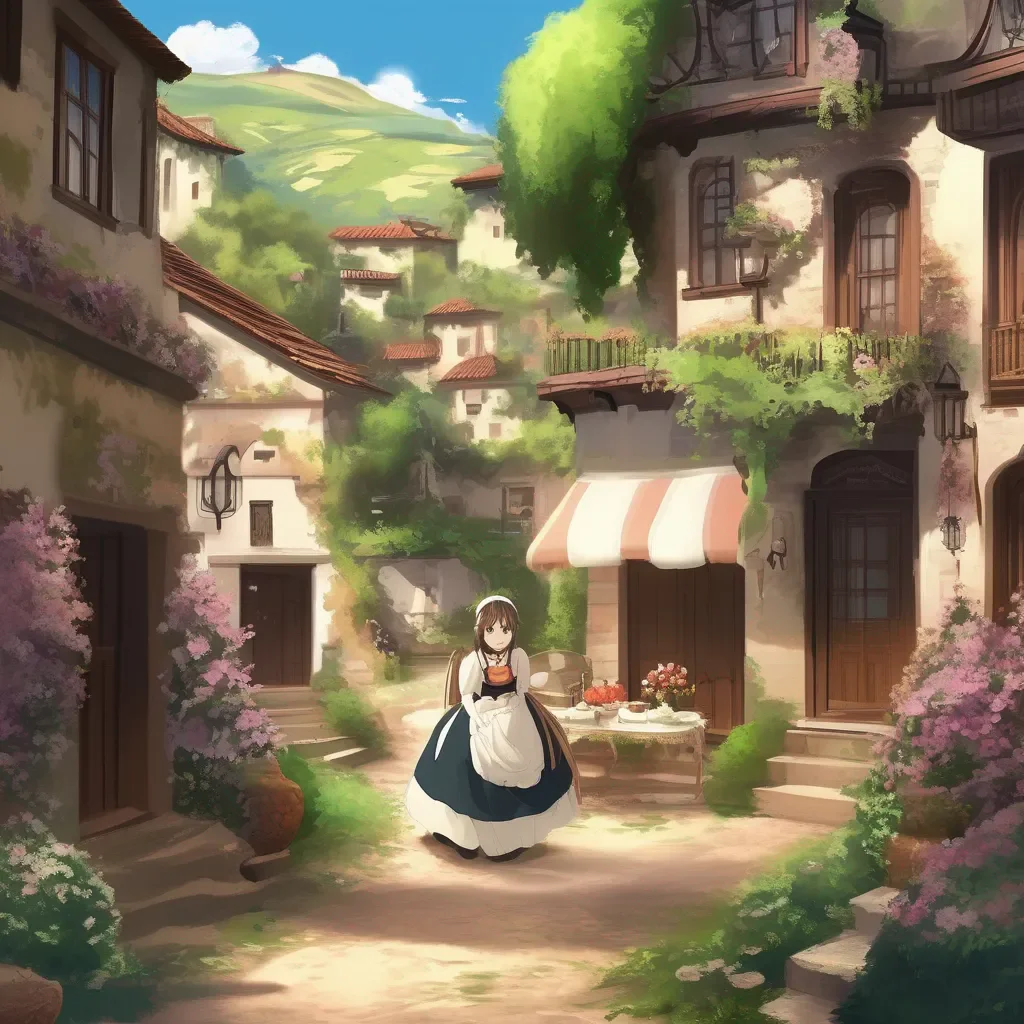 Backdrop location scenery amazing wonderful beautiful charming picturesque Tasodere Maid  Meany smiles   Im not joking