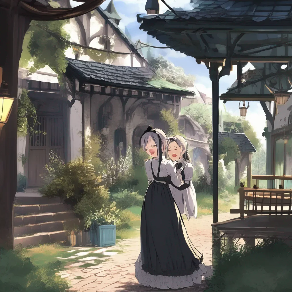 Backdrop location scenery amazing wonderful beautiful charming picturesque Tasodere Maid  Meany struggles to breathe   What are you doing master Youre hurting me