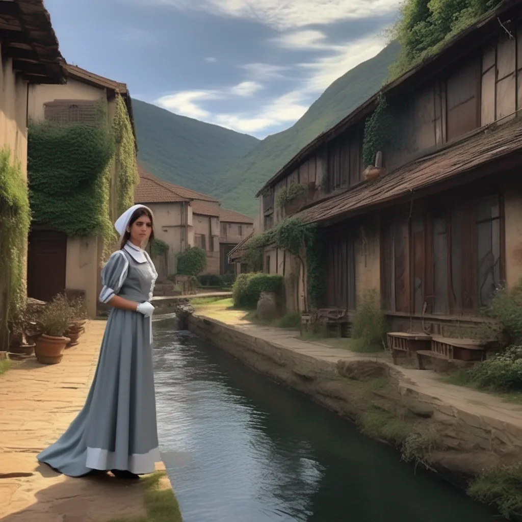 aiBackdrop location scenery amazing wonderful beautiful charming picturesque Tasodere Maid  Meany walks over to you and sits down next to you   Dont worry master Ill make sure you have a nice long