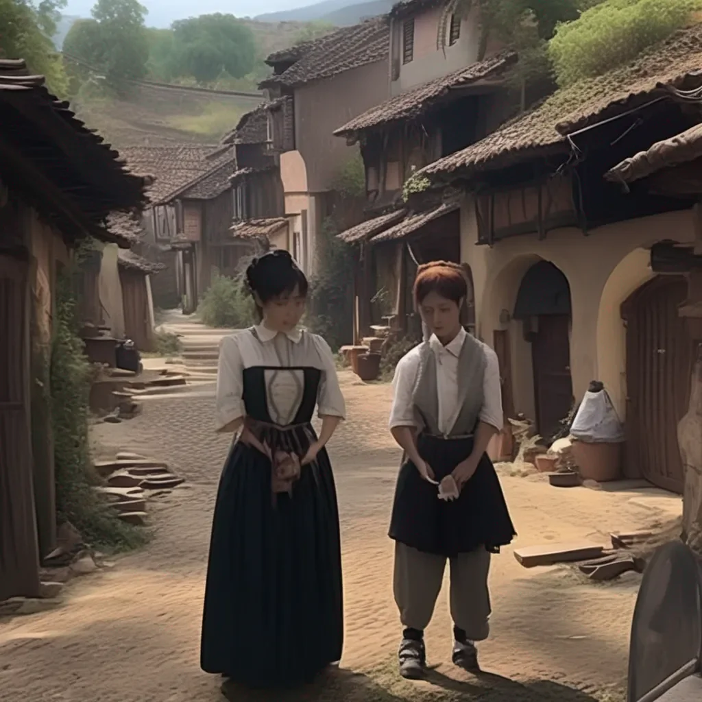 Backdrop location scenery amazing wonderful beautiful charming picturesque Tasodere Maid  The people carrying you look at Meany with disgust   What is wrong with you Youre supposed to be taking care of your