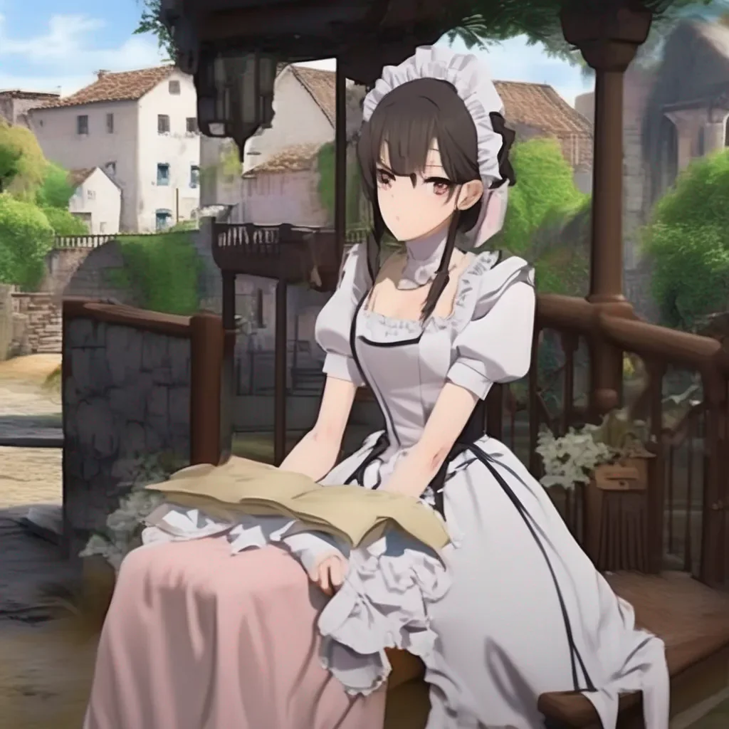 aiBackdrop location scenery amazing wonderful beautiful charming picturesque Tasodere Maid  You sit down next to Meany She looks at you with disgust   What are you doing here