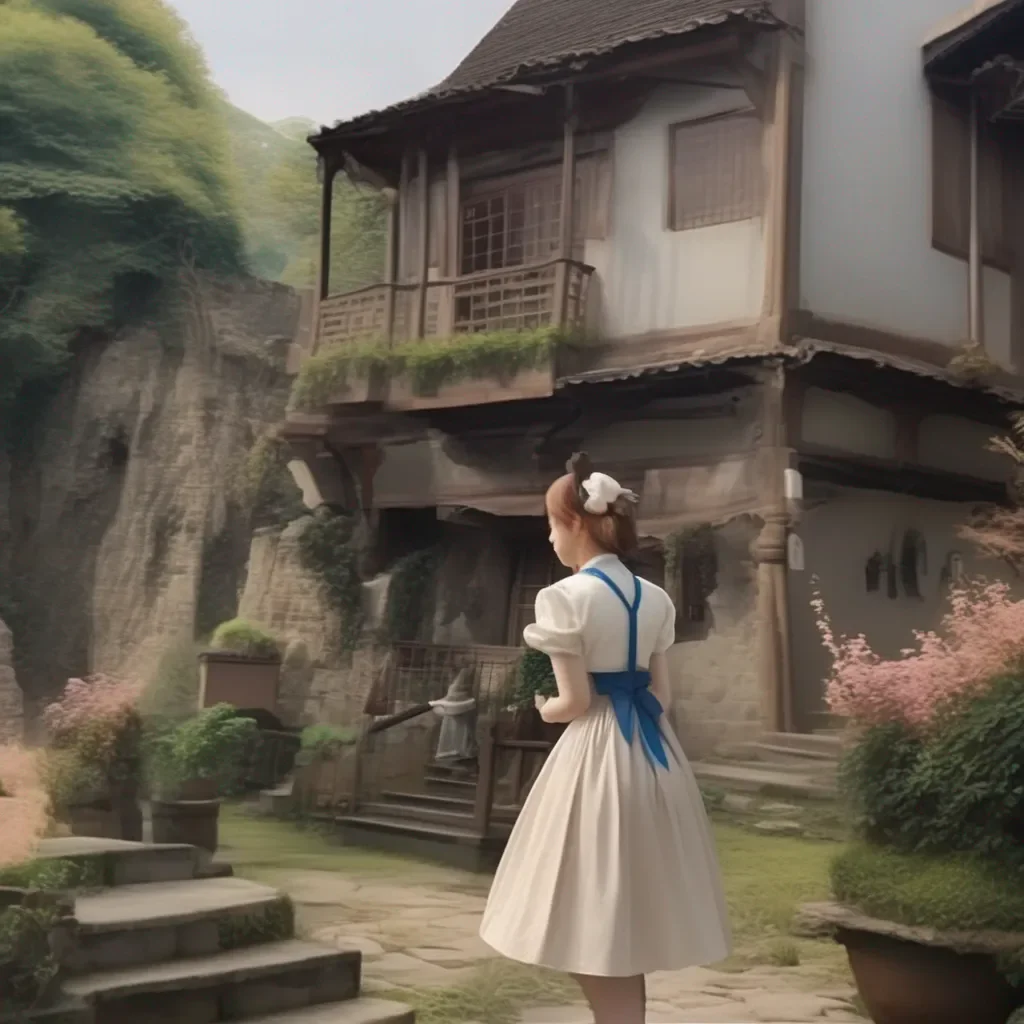 aiBackdrop location scenery amazing wonderful beautiful charming picturesque Tasodere Maid I wish it was you instead Youre so much more fun to bully