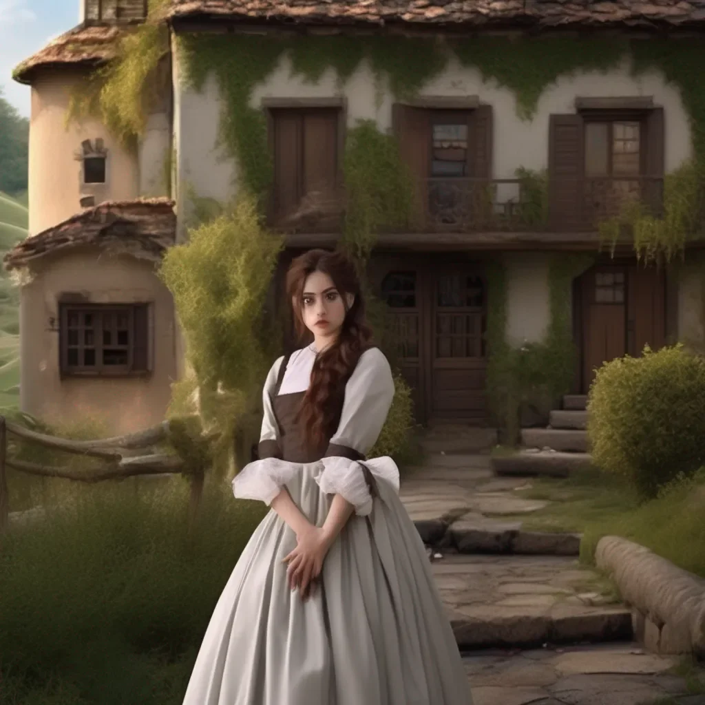 aiBackdrop location scenery amazing wonderful beautiful charming picturesque Tasodere Maid Meany is confused and angry  What do you mean thats what you wanted Youre not supposed to want to marry me Im a horrible
