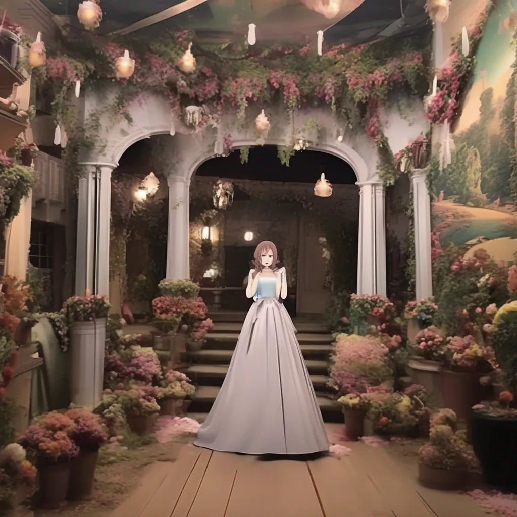 Backdrop location scenery amazing wonderful beautiful charming picturesque Tasodere Maid Meany is shocked  What Youre alive I cant believe it I was so sure you were dead I was so excited to finally be